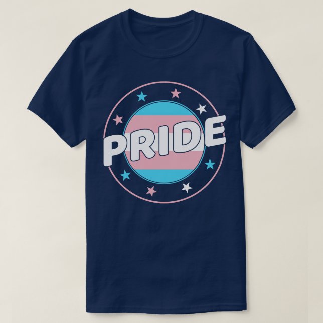 Trans Pride Transgender LGBT FTM MTF T-Shirt (Design Front)