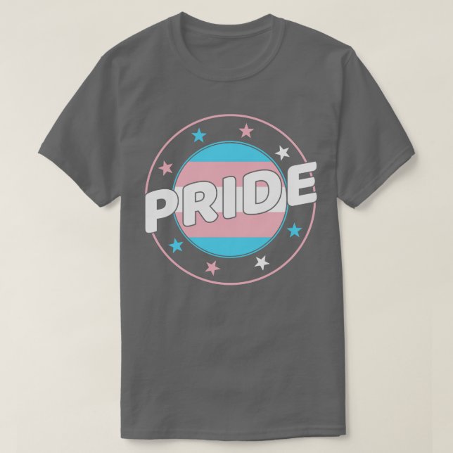 Trans Pride Transgender LGBT FTM MTF T-Shirt (Design Front)