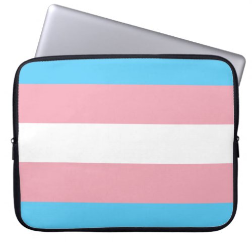 Trans Pride Transgender Pride Flag Laptop Sleeve