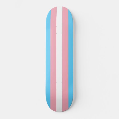 Trans Pride Transgender Pride Flag Skateboard