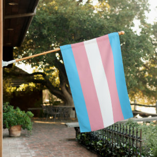 Trans Pride (Transgender Pride) House Flag