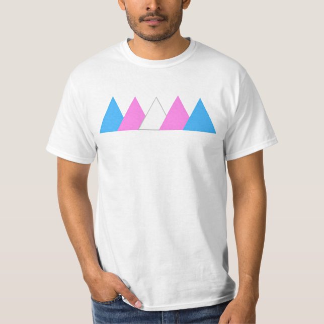 Trans Pride Triangle Tee (Front)