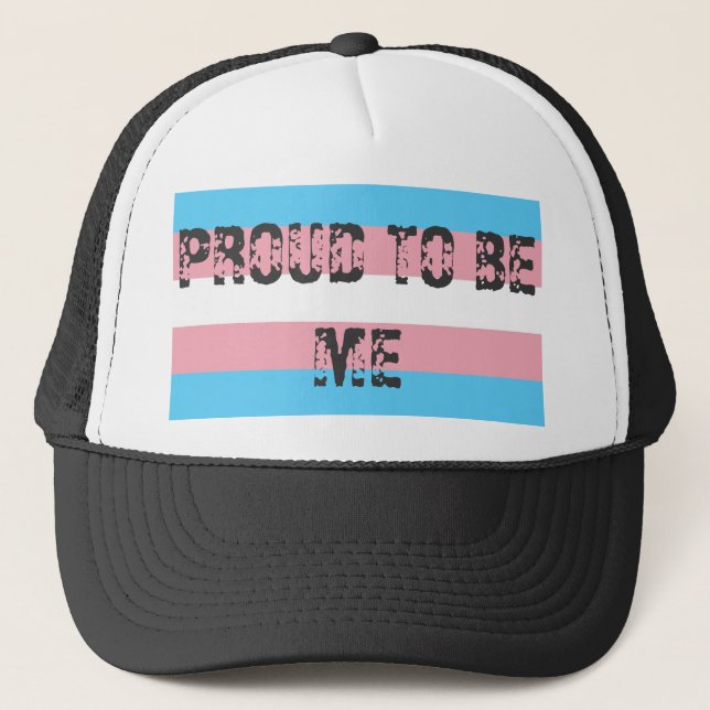 Trans Pride Trucker Hat (Front)