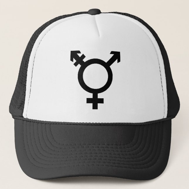 Trans Pride Trucker Hat (Front)