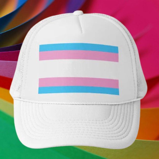 Trans Pride Trucker Hat: Drive Equality Forward Hat (Creator Uploaded)