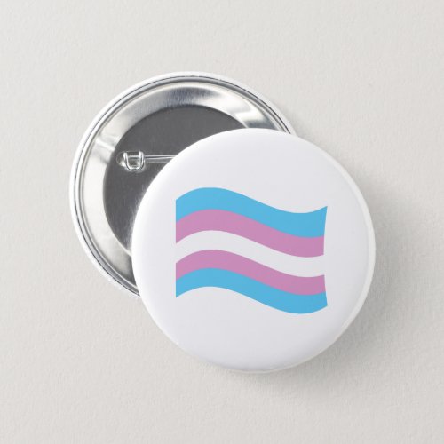Trans Pride Wavy Flag Button