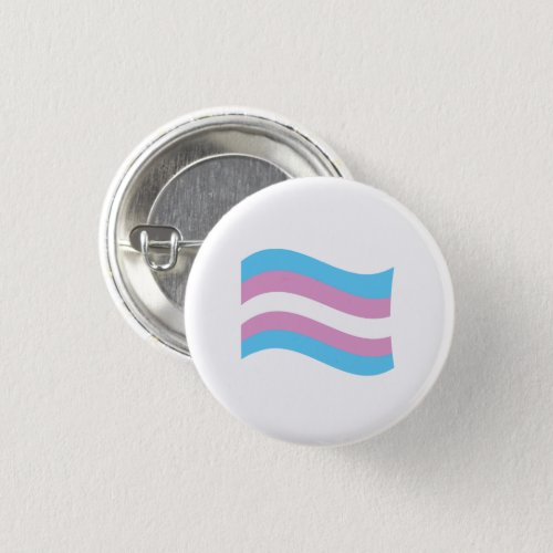 Trans Pride Wavy Flag Button