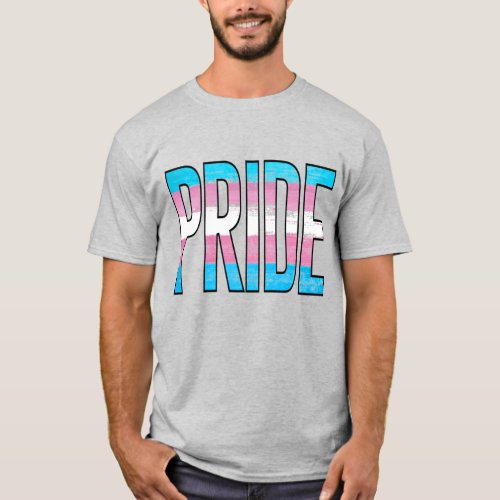 Trans Pride Word T_Shirt