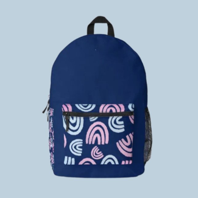 Trans Rainbows Blue Backpack (Creator Uploaded)