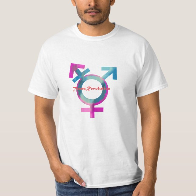 trans revolution t-shirt (Front)