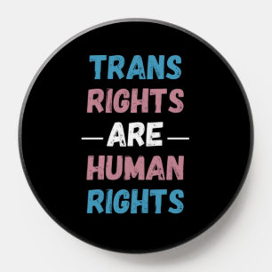 Trans Rights are Human Rights PopSocket