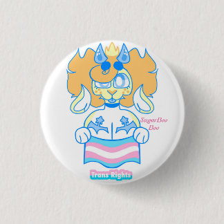 Trans Rights Badge Button