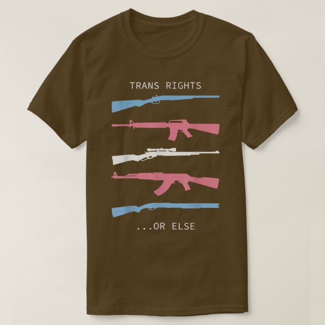 Trans Rights T-Shirt (Design Front)