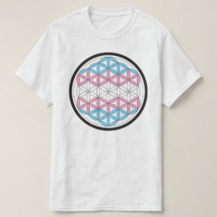 trans sacred geometry T-Shirt