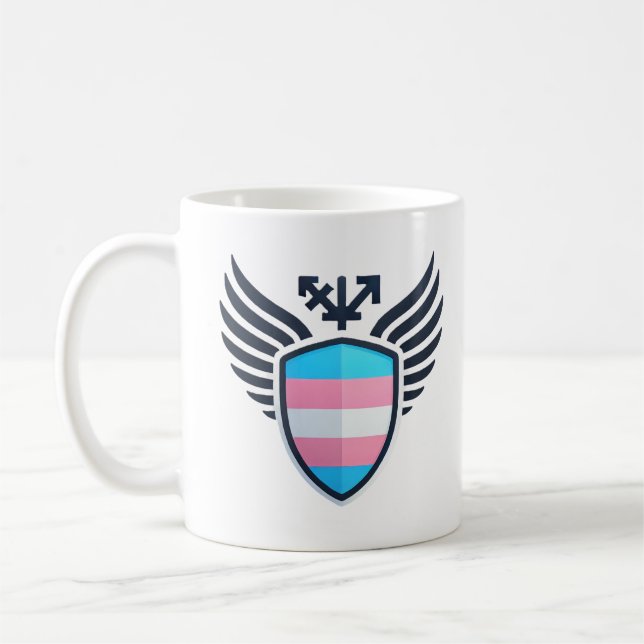 Trans Shield Mug (Left)