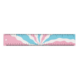 trans spiral art on ruler