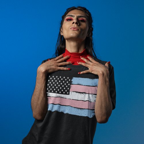 Trans USA Flag T_Shirt