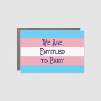 Trans We Are... Car Magnet