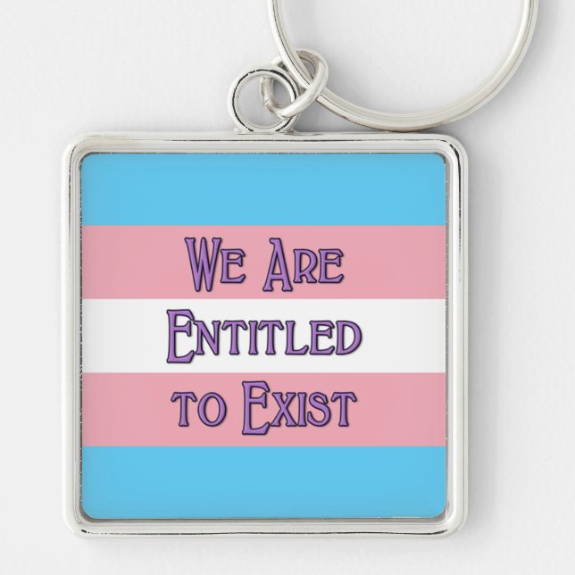 Trans We Are... Keychain (Front)