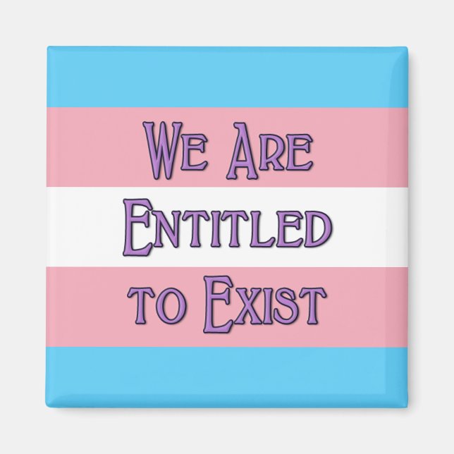 Trans We Are... Magnet (Front)