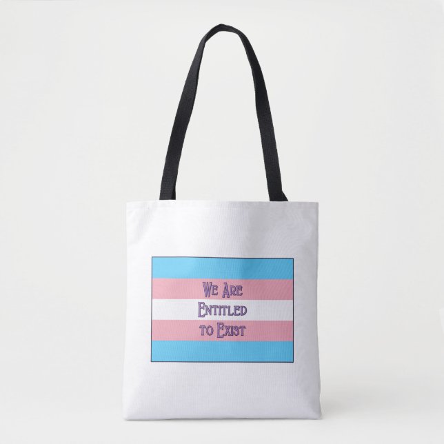 Trans We Are... Tote Bag (Front)