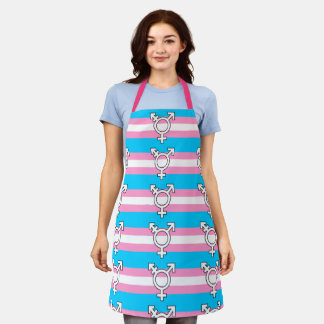 Trans Woman Celebration Gifting Apron