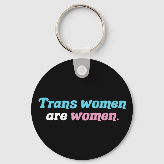 Trans Women are Women Keychain (Front)
