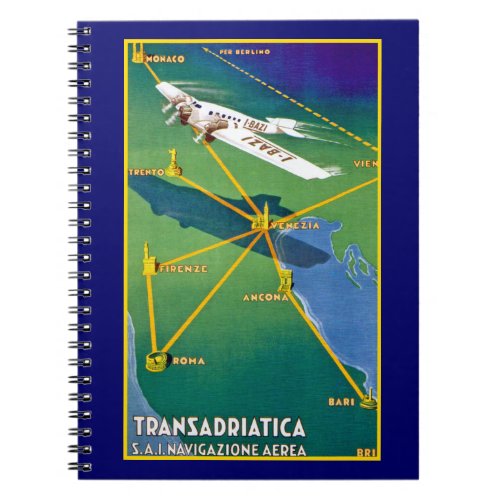 Transadriatica Navigazione Aerea Notebook