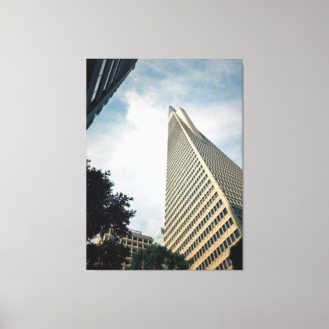 TransAmerica Building Canvas Print (Front)