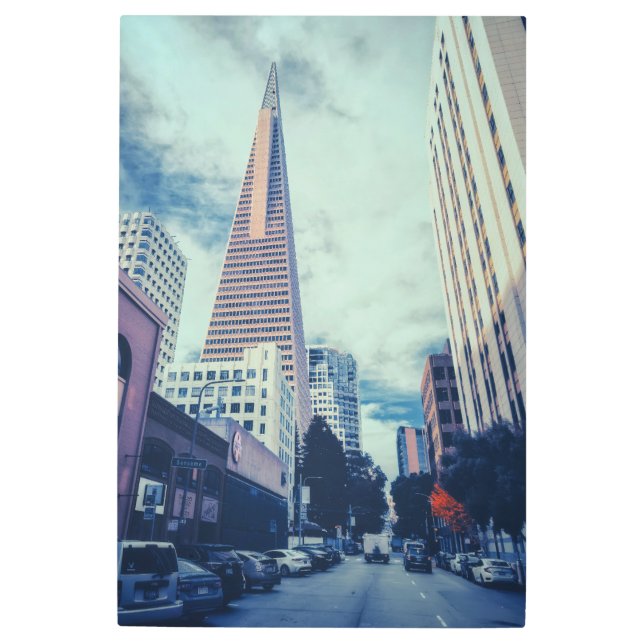 TransAmerica Pyramid Metal Print (Front)