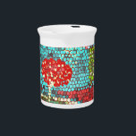 Transcedet Beverage Pitcher<br><div class="desc">Transcendent is a design based on an idea to create an idyllic and surreal, magical location where everything is fantastic and all of your troubles melt like the sun.</div>