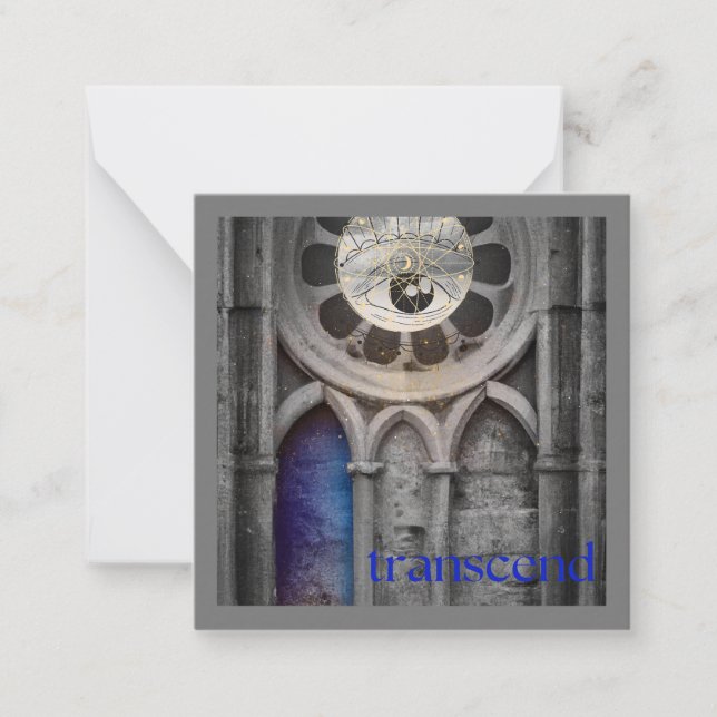 transcend note card (Front)