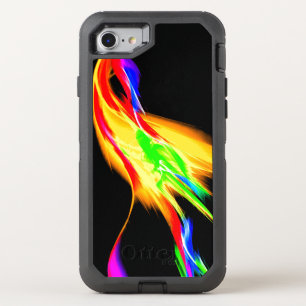 Transcendence Rainbow Birth Takes Flight Abstract OtterBox Defender iPhone SE/8/7 Case