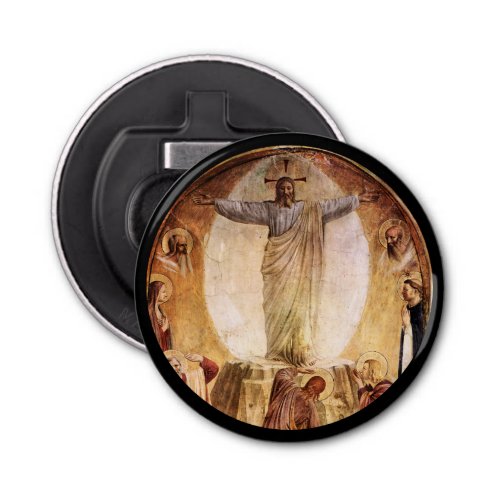 Transcendent  Christ Risen from the Tomb Bottle Opener