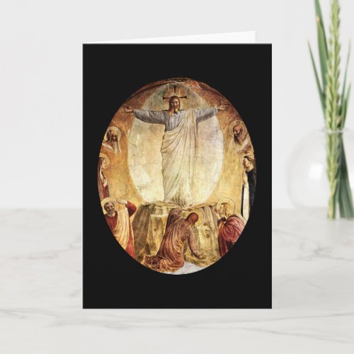 Transcendent  Christ Risen from the Tomb Holiday Card