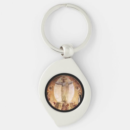 Transcendent  Christ Risen from the Tomb Keychain