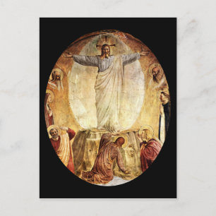 Transcendent  Christ Risen from the Tomb Postcard