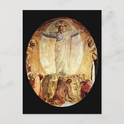 Transcendent  Christ Risen from the Tomb Postcard