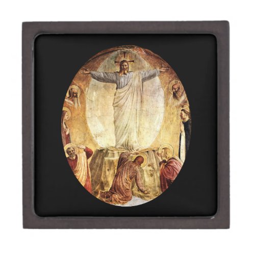 Transendant Christ Risen from the Tomb Jewelry Box