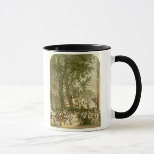 Transept of the Crystal Palace 1851 coloured lit Mug