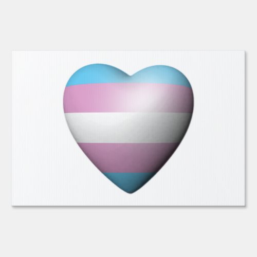 TRANSEXUAL PRIDE HEART SIGN