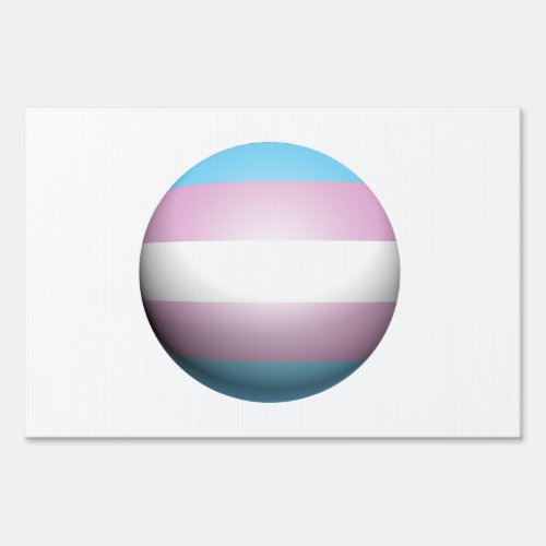 TRANSEXUAL PRIDE SPHERE _png Sign