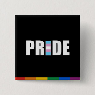 TRANSEXUAL PRIDE WORD FLAG PINBACK BUTTON