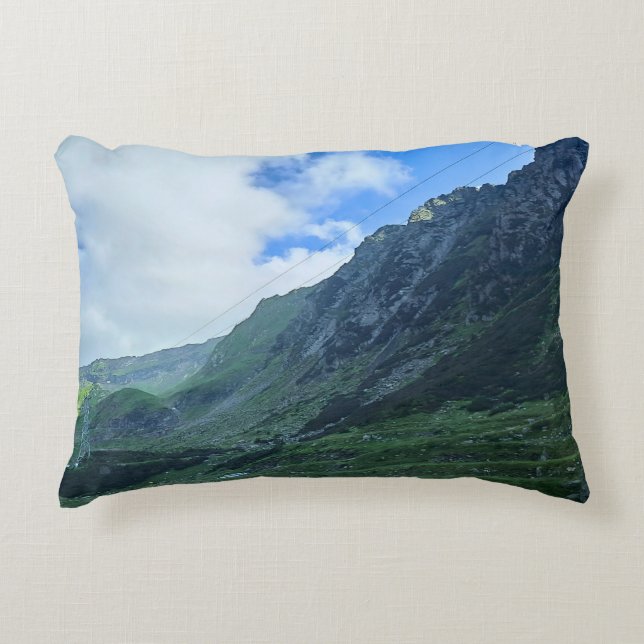 Transfagarasan Mountain Road - Romania Accent Pillow (Front)