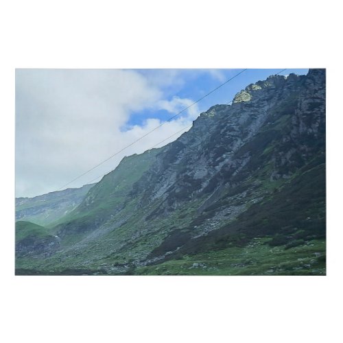 Transfagarasan Mountain Road - Romania Faux Canvas Print