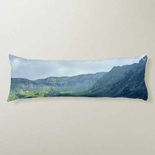 Transfagarasan Road – Carpathian Mountain Print Body Pillow
