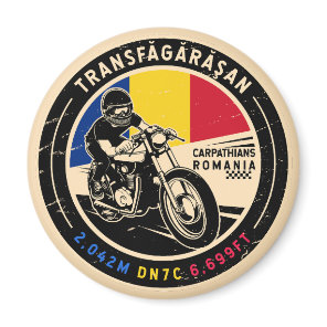 Transfagarasan | Romania | Motorcycle Magnet
