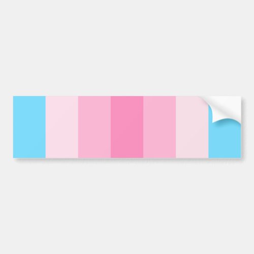 Transfeminine Pride Bumper Sticker