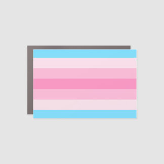Transfeminine Pride Car Magnet