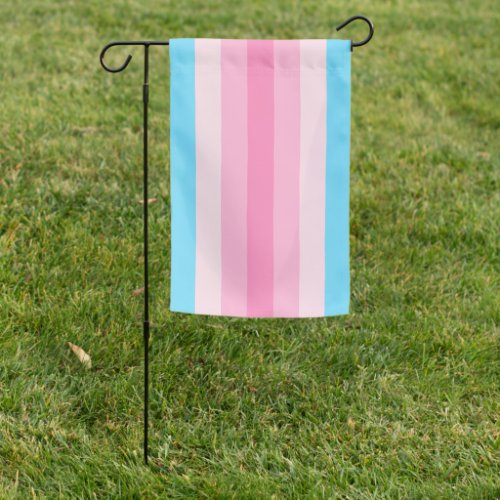Transfeminine Pride Garden Flag